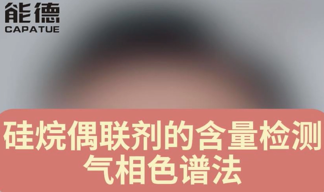 硅烷偶联剂的含量检测—气相色谱法